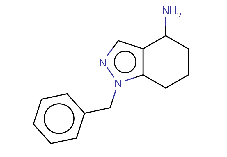 1-benzyl-4,5,6,7-tetrahydro-1H-indazol-4-amine