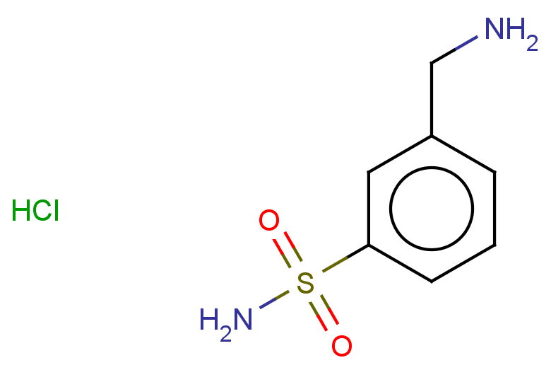 3-(aminomethyl)benzene-1-sulfonamide hydrochloride