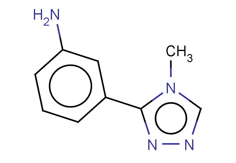 3-(4-methyl-4H-1,2,4-triazol-3-yl)aniline