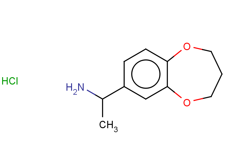 1-(3,4-dihydro-2H-1,5-benzodioxepin-7-yl)ethan-1-amine hydrochloride