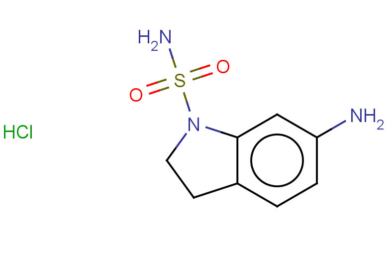 6-amino-2,3-dihydro-1H-indole-1-sulfonamide hydrochloride