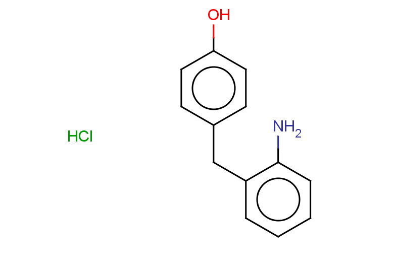 4-[(2-aminophenyl)methyl]phenol hydrochloride