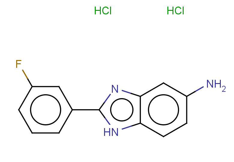 2-(3-fluorophenyl)-1H-1,3-benzodiazol-5-amine dihydrochloride