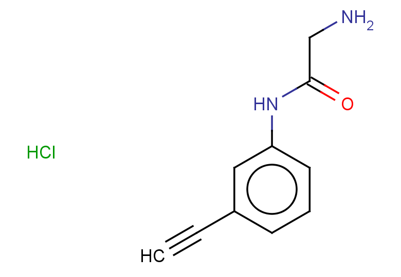 2-amino-N-(3-ethynylphenyl)acetamide hydrochloride