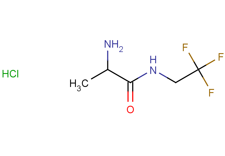 2-amino-N-(2,2,2-trifluoroethyl)propanamide hydrochloride