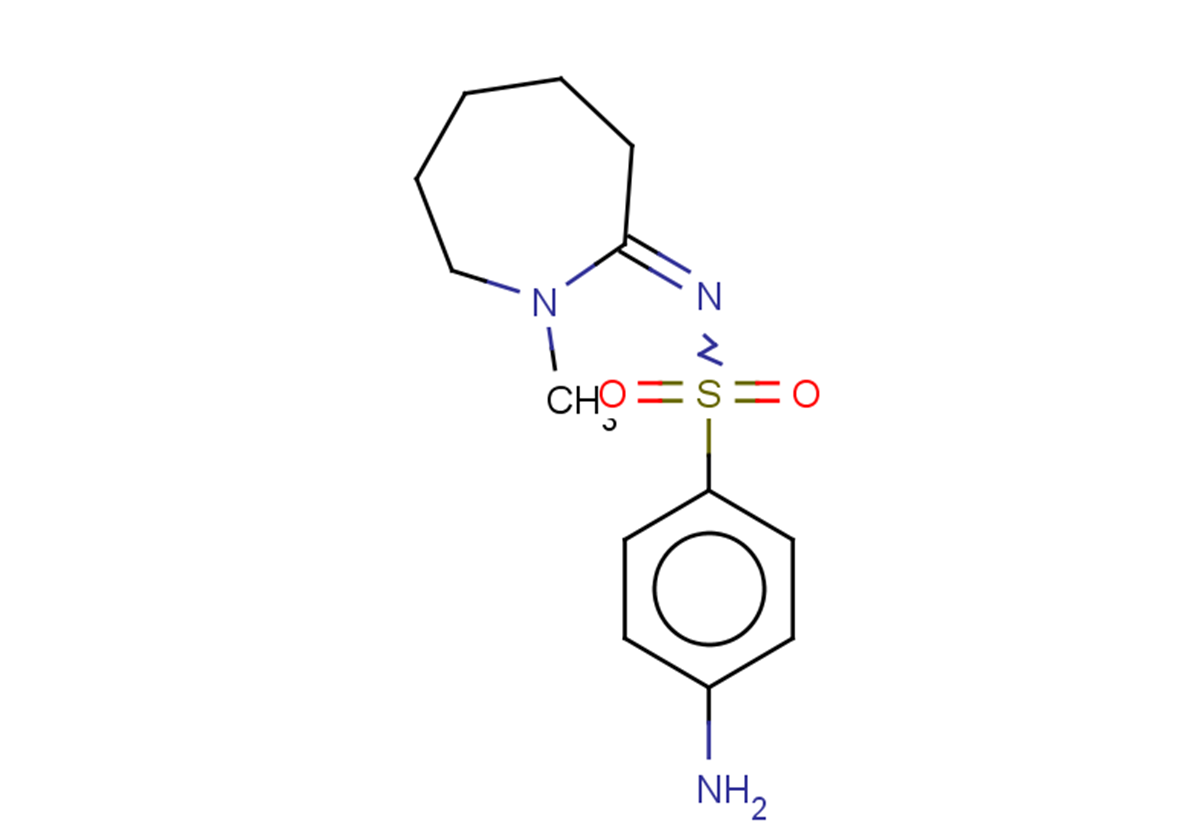 4-amino-N-(1-methylazepan-2-ylidene)benzene-1-sulfonamide