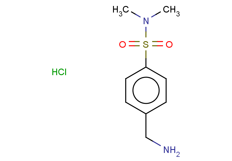 4-(aminomethyl)-N,N-dimethylbenzene-1-sulfonamide hydrochloride