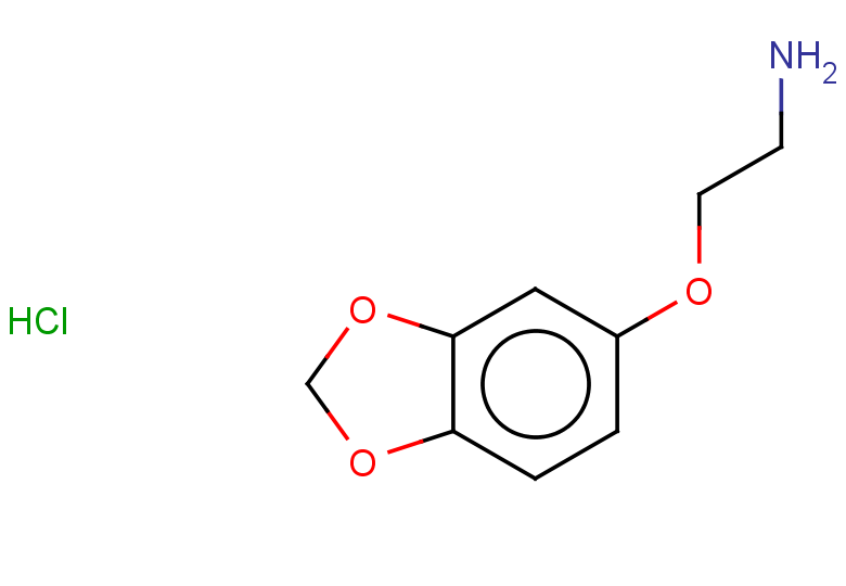 2-(1,3-dioxaindan-5-yloxy)ethan-1-amine hydrochloride