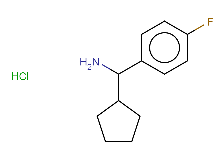 cyclopentyl(4-fluorophenyl)methanamine hydrochloride