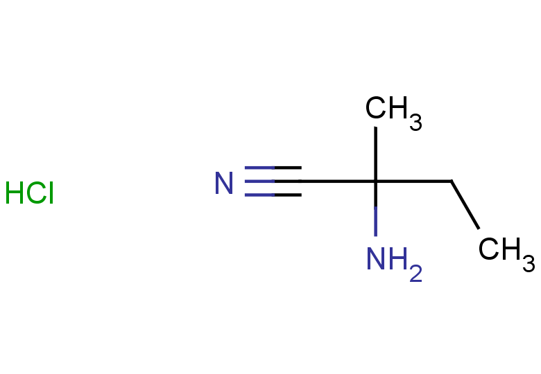 2-amino-2-methylbutanenitrile hydrochloride