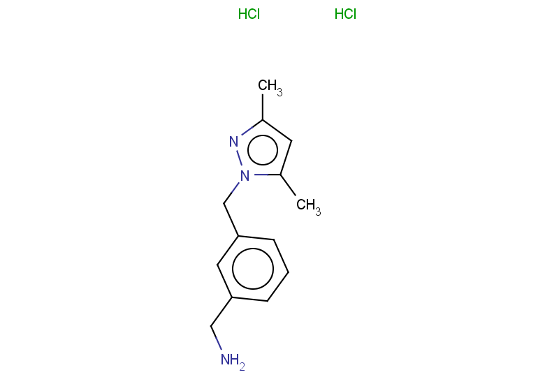 {3-[(3,5-dimethyl-1H-pyrazol-1-yl)methyl]phenyl}methanamine dihydrochloride