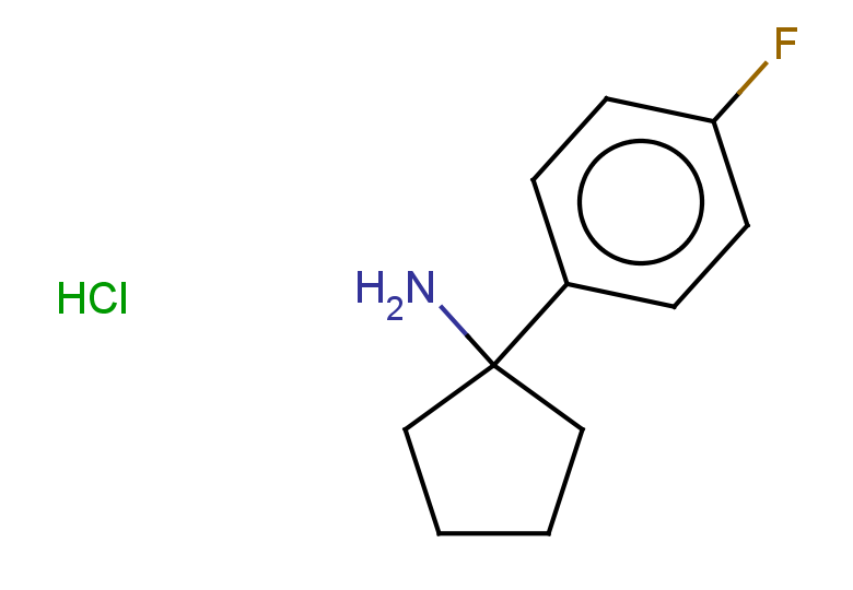 1-(4-fluorophenyl)cyclopentan-1-amine hydrochloride