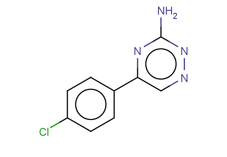 5-(4-chlorophenyl)-1,2,4-triazin-3-amine