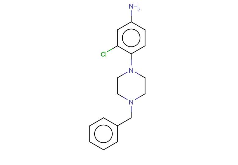 4-(4-benzylpiperazin-1-yl)-3-chloroaniline