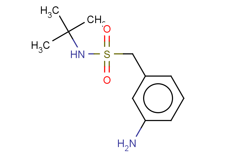 1-(3-aminophenyl)-N-tert-butylmethanesulfonamide