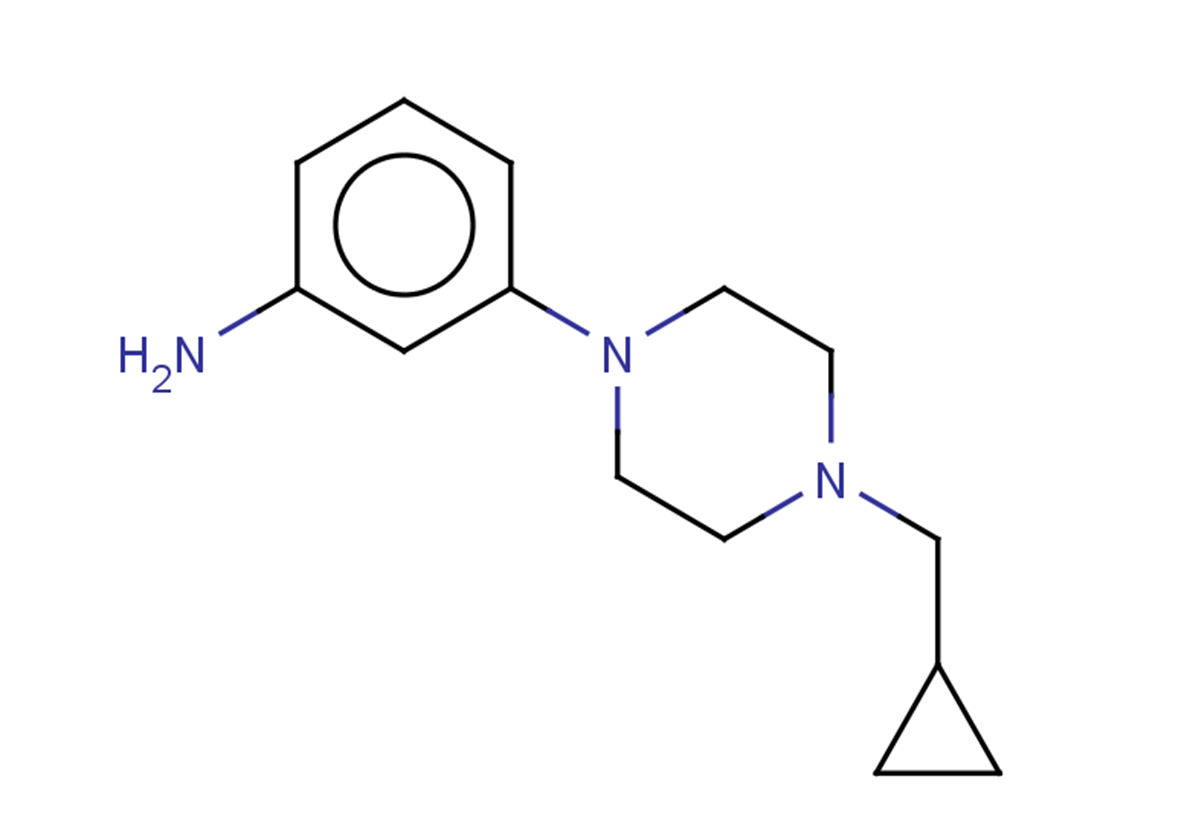 3-[4-(cyclopropylmethyl)piperazin-1-yl]aniline