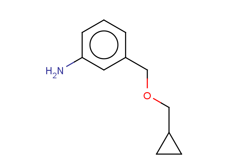 3-[(cyclopropylmethoxy)methyl]aniline