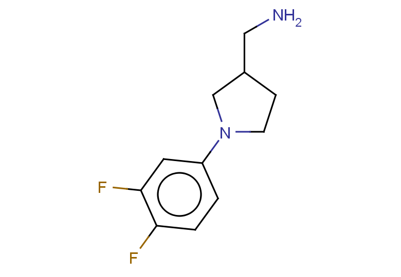 [1-(3,4-difluorophenyl)pyrrolidin-3-yl]methanamine
