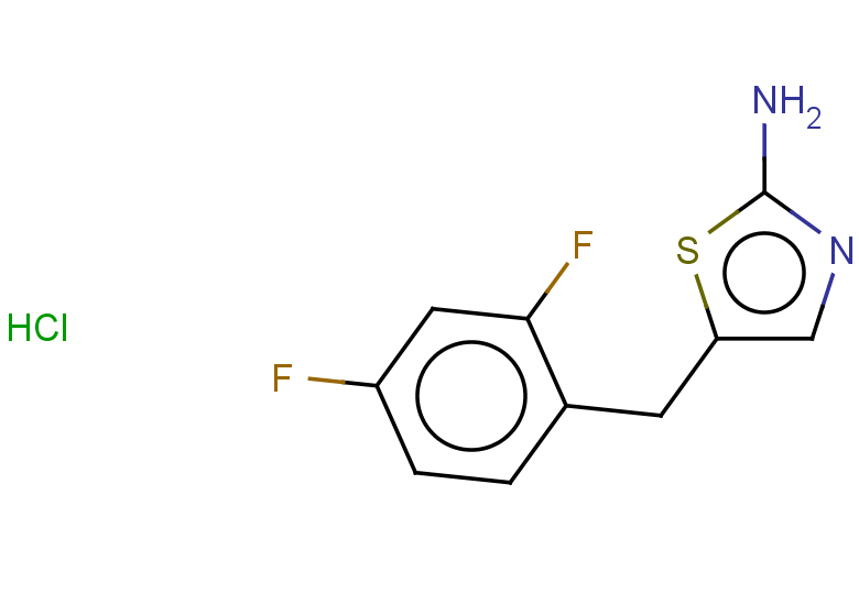 5-[(2,4-difluorophenyl)methyl]-1,3-thiazol-2-amine hydrochloride