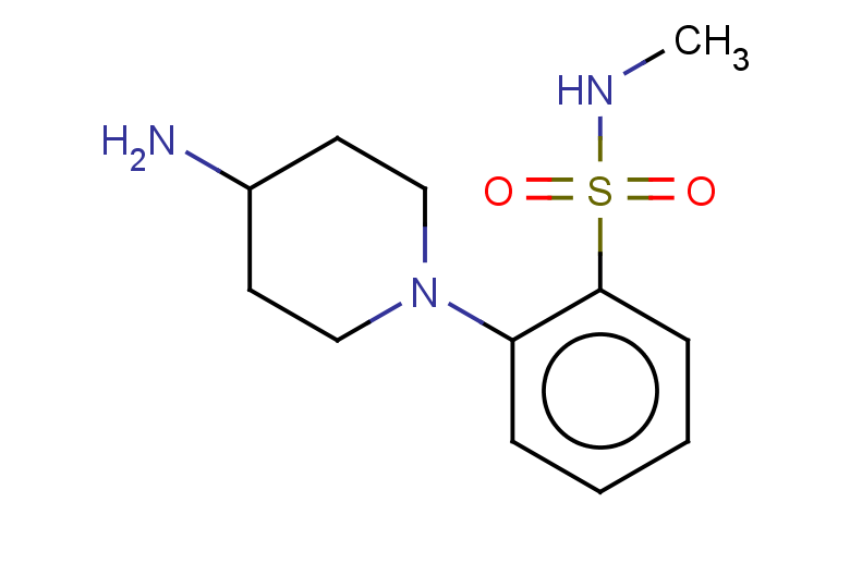 2-(4-aminopiperidin-1-yl)-N-methylbenzene-1-sulfonamide