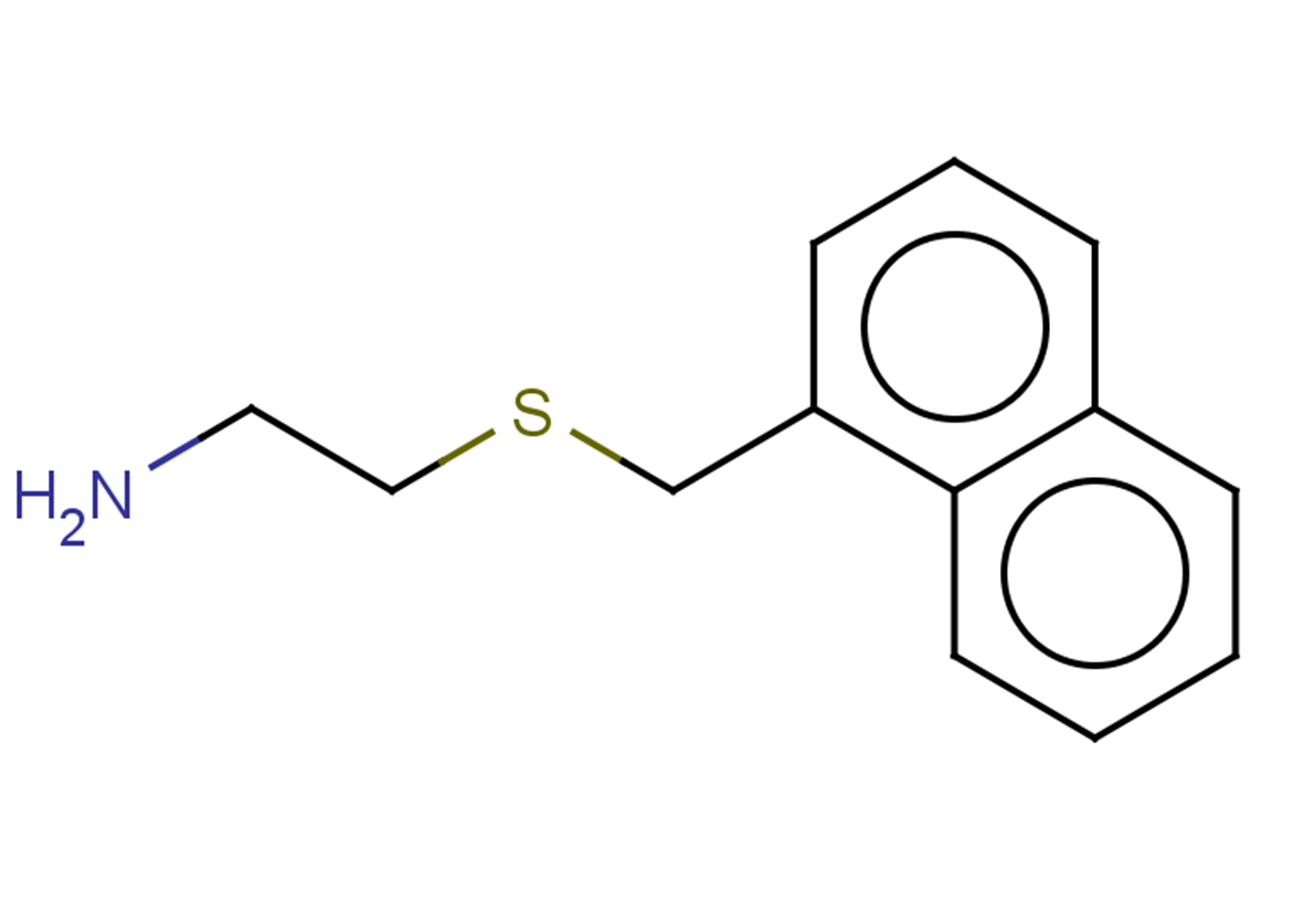 2-[(naphthalen-1-ylmethyl)sulfanyl]ethan-1-amine
