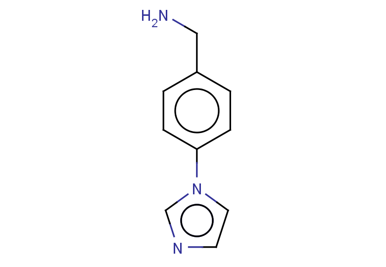 [4-(1H-imidazol-1-yl)phenyl]methanamine