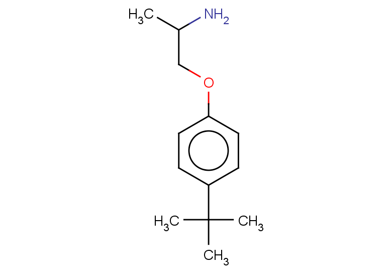 1-(2-aminopropoxy)-4-tert-butylbenzene