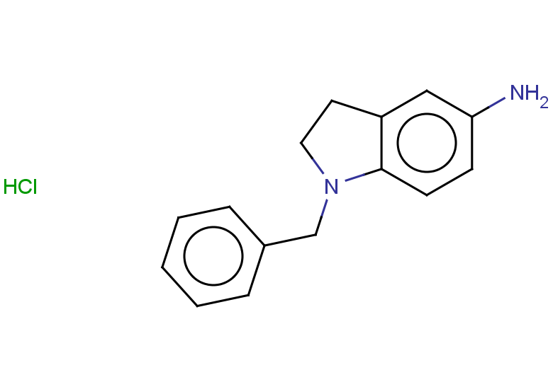 1-benzyl-2,3-dihydro-1H-indol-5-amine hydrochloride