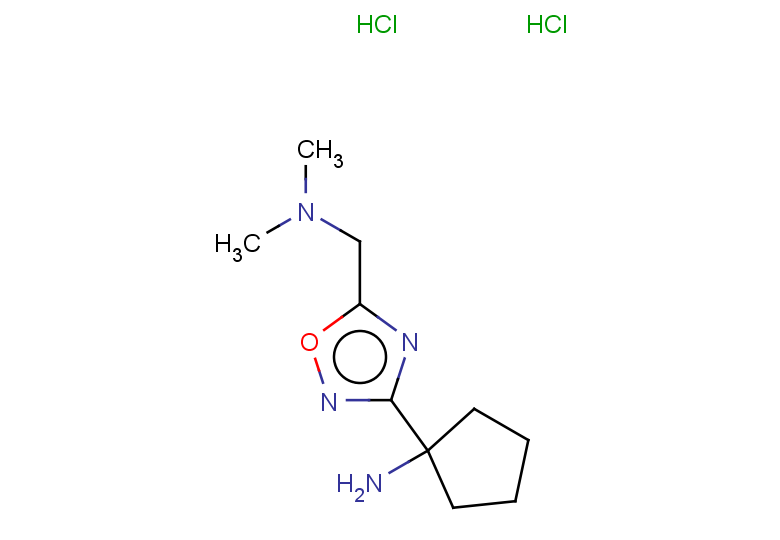 1-{5-[(dimethylamino)methyl]-1,2,4-oxadiazol-3-yl}cyclopentan-1-amine dihydrochloride