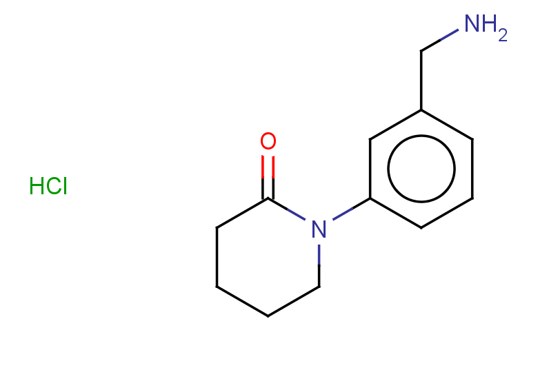 1-[3-(aminomethyl)phenyl]piperidin-2-one hydrochloride