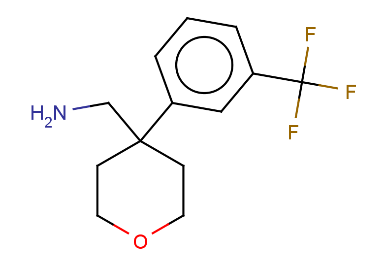 {4-[3-(trifluoromethyl)phenyl]oxan-4-yl}methanamine