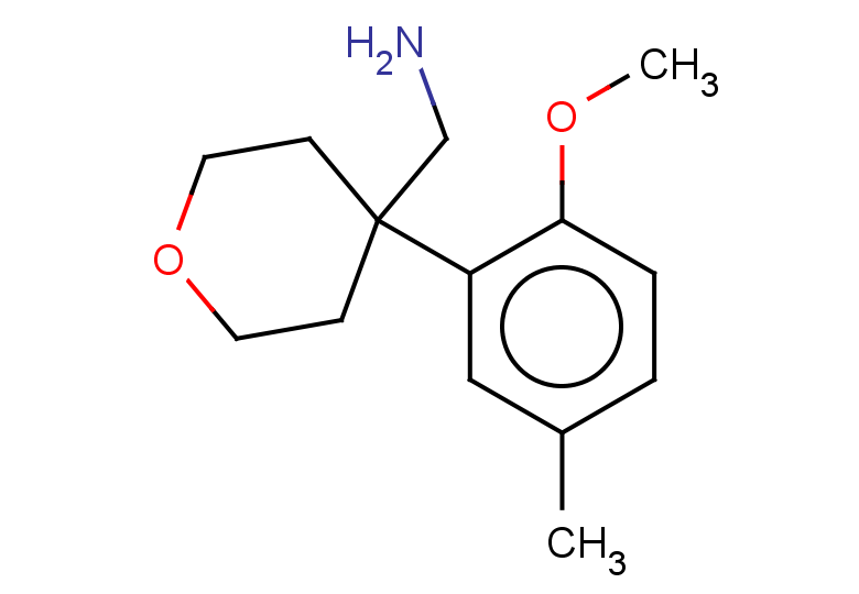[4-(2-methoxy-5-methylphenyl)oxan-4-yl]methanamine