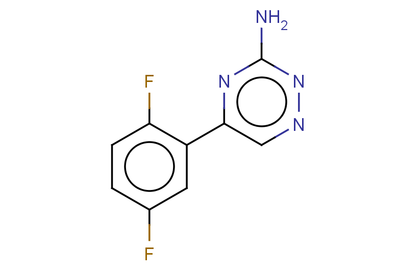 5-(2,5-difluorophenyl)-1,2,4-triazin-3-amine