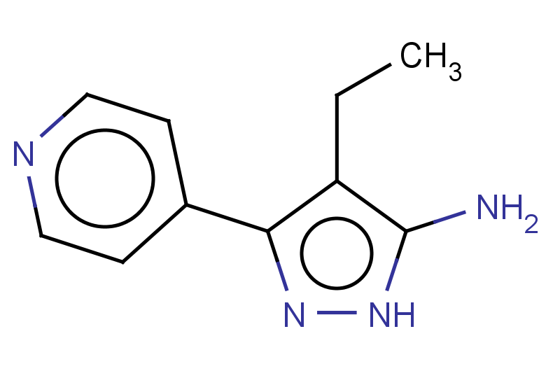 4-ethyl-3-(pyridin-4-yl)-1H-pyrazol-5-amine