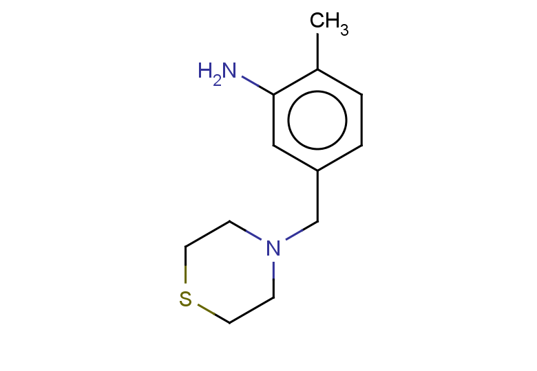 2-methyl-5-(thiomorpholin-4-ylmethyl)aniline