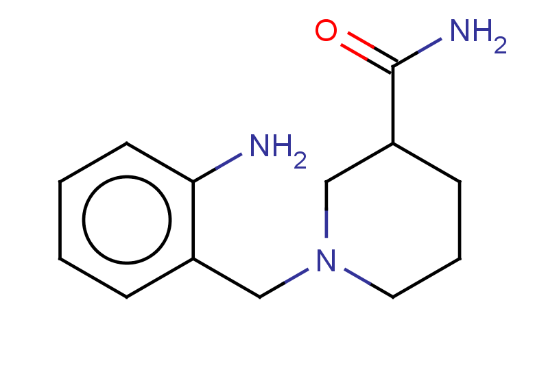 1-[(2-aminophenyl)methyl]piperidine-3-carboxamide