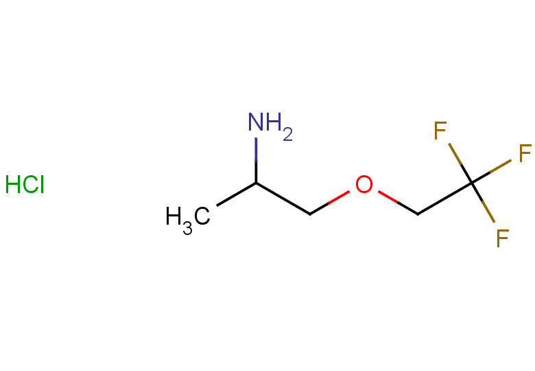 1-(2,2,2-trifluoroethoxy)propan-2-amine hydrochloride