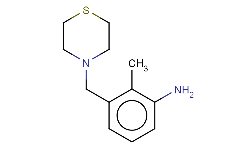2-methyl-3-(thiomorpholin-4-ylmethyl)aniline