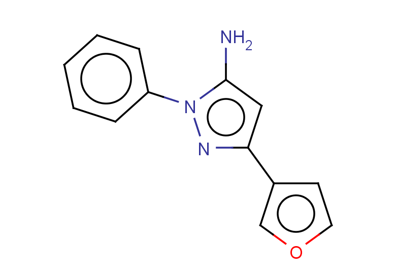 3-(furan-3-yl)-1-phenyl-1H-pyrazol-5-amine