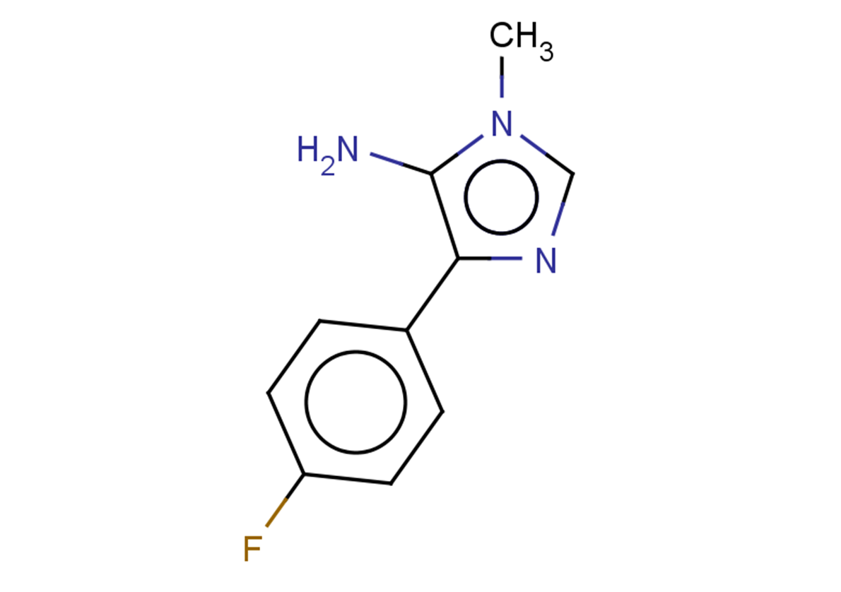 4-(4-fluorophenyl)-1-methyl-1H-imidazol-5-amine