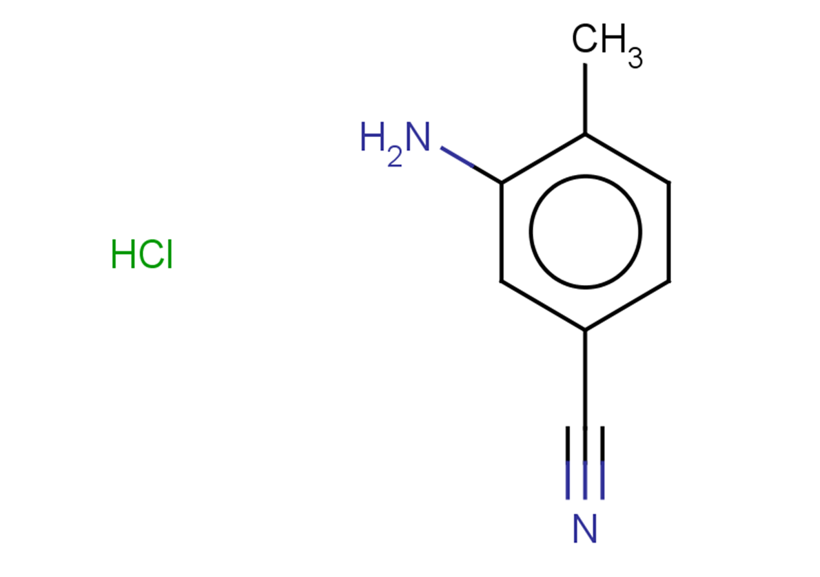 3-amino-4-methylbenzonitrile hydrochloride