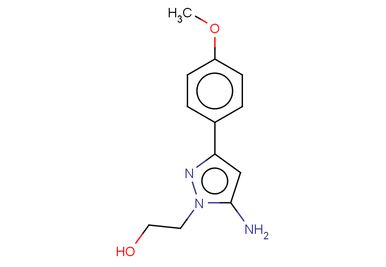 2-[5-amino-3-(4-methoxyphenyl)-1H-pyrazol-1-yl]ethan-1-ol