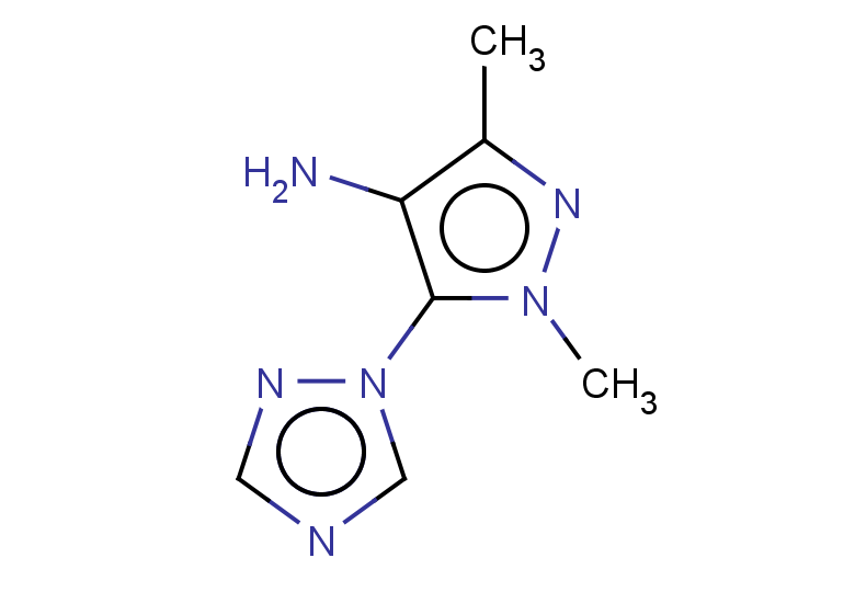 1,3-dimethyl-5-(1H-1,2,4-triazol-1-yl)-1H-pyrazol-4-amine