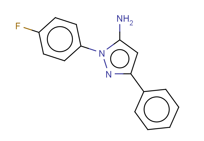 1-(4-fluorophenyl)-3-phenyl-1H-pyrazol-5-amine
