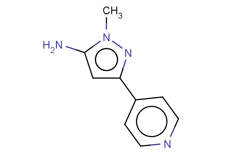 1-methyl-3-(pyridin-4-yl)-1H-pyrazol-5-amine