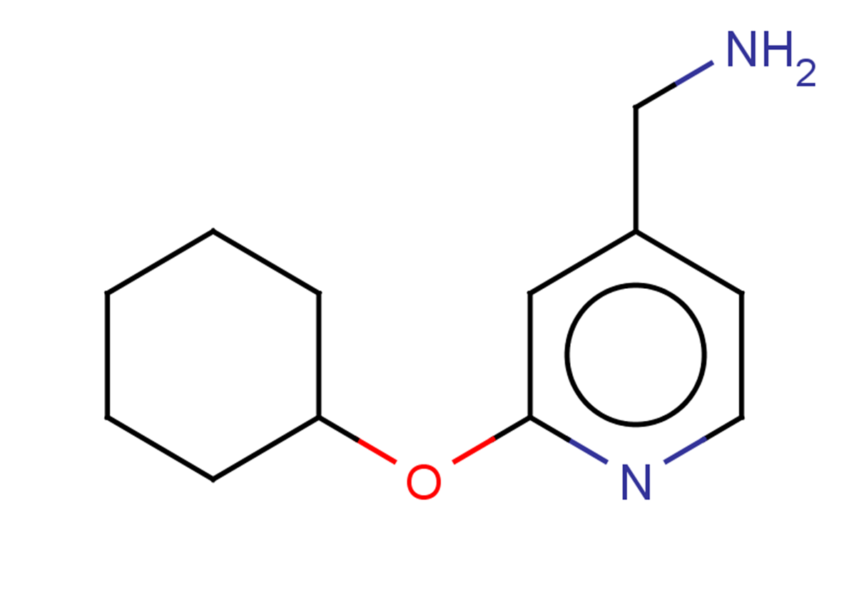 [2-(cyclohexyloxy)pyridin-4-yl]methanamine