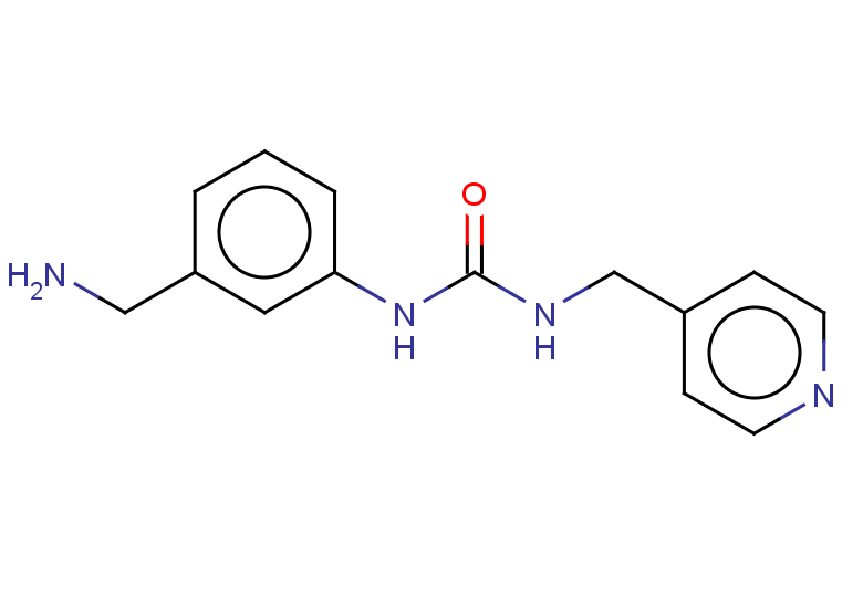3-[3-(aminomethyl)phenyl]-1-(pyridin-4-ylmethyl)urea