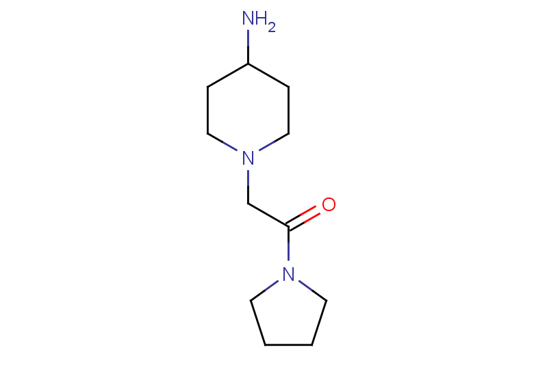 2-(4-aminopiperidin-1-yl)-1-(pyrrolidin-1-yl)ethan-1-one