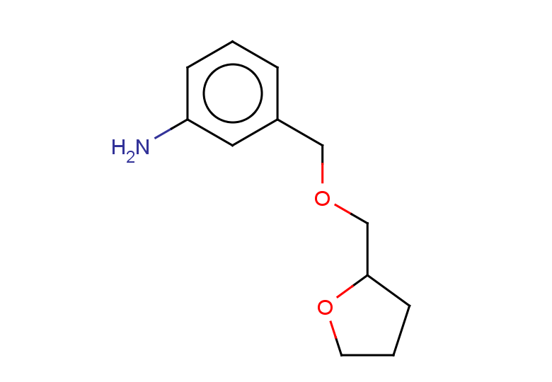 3-[(oxolan-2-ylmethoxy)methyl]aniline