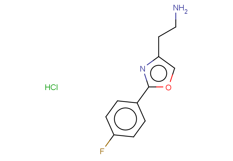 2-[2-(4-fluorophenyl)-1,3-oxazol-4-yl]ethan-1-amine hydrochloride
